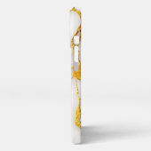 Etui iPhone 13 Pro Or blanc japonais Kintsugi (Côté gauche)