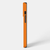 Etui iPhone 13 Pro Orange flamme solide (Côté gauche)