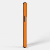 Etui iPhone 13 Pro Orange flamme solide (Côté droit)