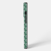 Etui iPhone 13 Pro Orbes Vertes d'Interférence (Côté gauche)