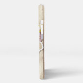 Etui iPhone 13 Pro Papier tordu rustique Peinture à huile de bois Per (Côté gauche)