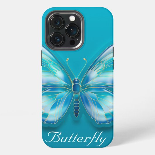 Etui iPhone 13 Pro Papillon (Dos)
