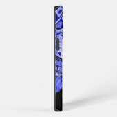 Etui iPhone 13 Pro Papillon bleu (Côté droit)