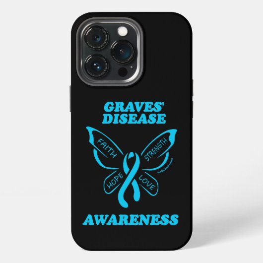 Etui iPhone 13 Pro Papillon/Guerrier...Graves' (Dos)