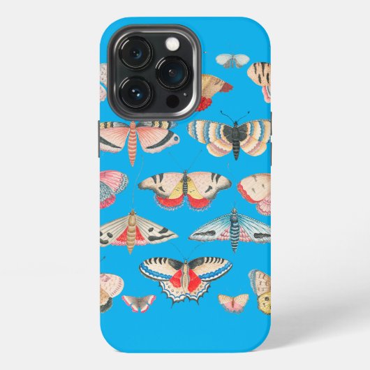 Etui iPhone 13 Pro Papillons de printemps (Dos)