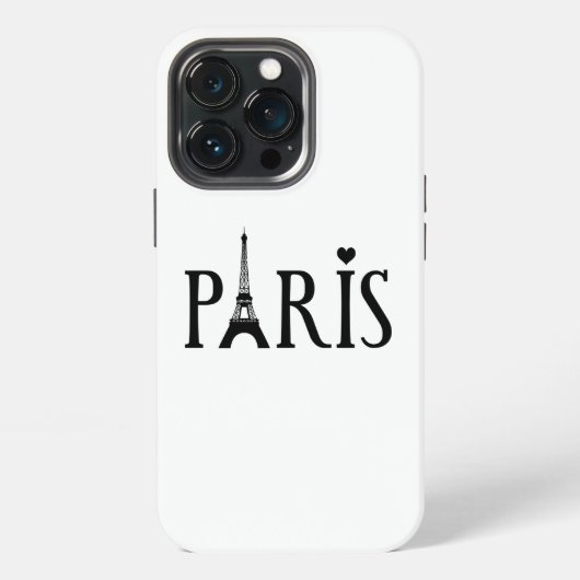 Etui iPhone 13 Pro Paris - Art Graphique (Dos)