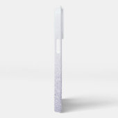 Etui iPhone 13 Pro Parties scintillant élégante monogrammed Nom (Côté droit)