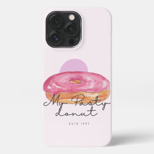 Etui iPhone 13 Pro Pasty donut phone case  (Verso)
