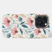 Etui iPhone 13 Pro Pattern Echineceas Glitter (Verso Horizontal)