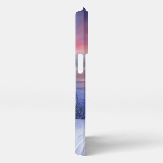 Etui iPhone 13 Pro Paysage hivernal (Côté droit)