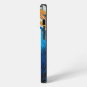 Etui iPhone 13 Pro Peinture d'ours grizzly - Art animalier (Côté gauche)