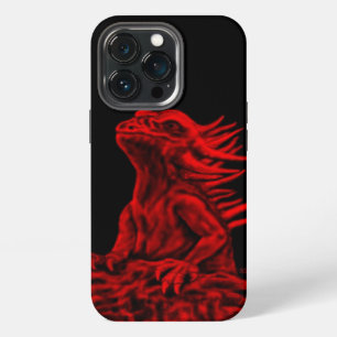 Etui iPhone 13 Pro Petit dragon rouge