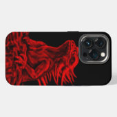 Etui iPhone 13 Pro Petit dragon rouge (Verso Horizontal)
