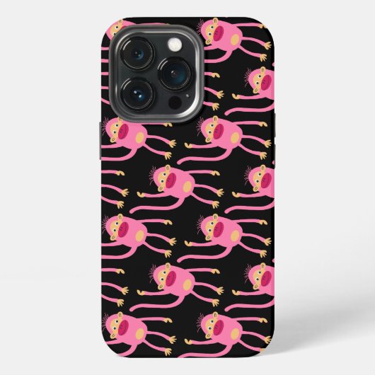 Etui iPhone 13 Pro Petit Singe mignon (Dos)