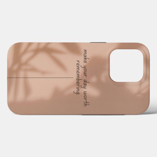 Étui Iphone 13 Pro Phone calme (Verso (horizontal))