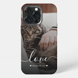 Etui iPhone 13 Pro Photo d'amoureux de chat mignon