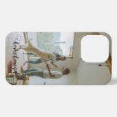 Etui iPhone 13 Pro Photo personnalisée et texte Photo Love Coque-Mate (Verso Horizontal)