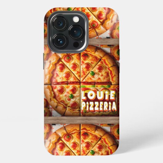 Etui iPhone 13 Pro Pizza Pizzeria Design (Dos)