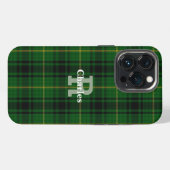 Etui iPhone 13 Pro Plaid Clan MacArthur Classique (Verso Horizontal)