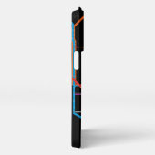 Etui iPhone 13 Pro Plan du métro de la ville (Côté droit)