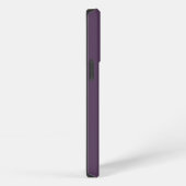 Etui iPhone 13 Pro Plum solide foncé pourpre foncé (Côté droit)