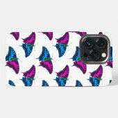 Etui iPhone 13 Pro Polysexual Pride Flag Swallowtail Butterfly (Verso Horizontal)