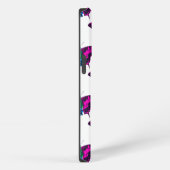 Etui iPhone 13 Pro Polysexual Pride Flag Swallowtail Butterfly (Côté droit)