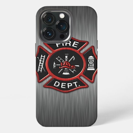 Etui iPhone 13 Pro Pompiers Deluxe (Dos)