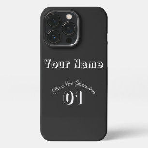 Etui iPhone 13 Pro Prénom Alexander, "La nouvelle génération" -