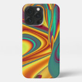 Etui iPhone 13 Pro Printemps Été Automne Fleurs Magie (Verso)