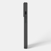 Etui iPhone 13 Pro Rayure grise de course (Côté gauche)