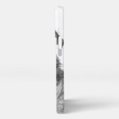 Etui iPhone 13 Pro Refined Monochrome Large Mixed Breed Canine (Côté gauche)