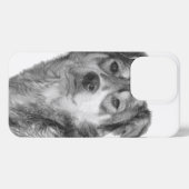 Etui iPhone 13 Pro Refined Monochrome Large Mixed Breed Canine (Verso Horizontal)