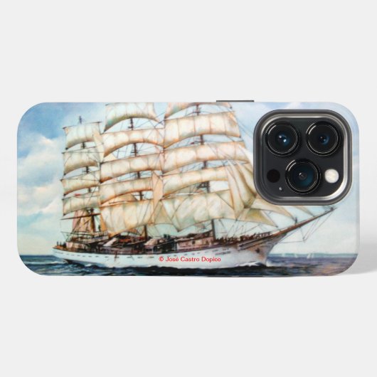 Etui iPhone 13 Pro Regata Cutty Shark (Verso Horizontal)