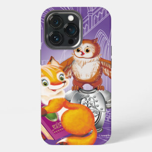 Etui iPhone 13 Pro renard et hibou