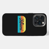 Etui iPhone 13 Pro Retro Miami (Verso Horizontal)