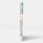 Etui iPhone 13 Pro Rose Blue Gold Marble (Côté droit)