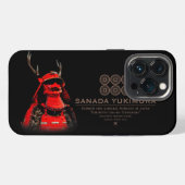 Etui iPhone 13 Pro SANADA YUKIMURA (Red ver.) (Verso Horizontal)