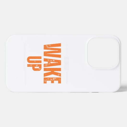 Etui iPhone 13 Pro se réveiller (Verso Horizontal)