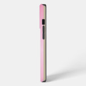 Etui iPhone 13 Pro Simple Elegant Rose Or Metallic monogrammed (Côté gauche)