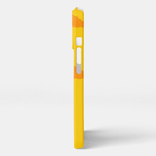 Etui iPhone 13 Pro Soleil orange dans Ciel doré : (Côté gauche)