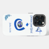 Etui iPhone 13 Pro Solidarité chrétienne (Verso Horizontal)