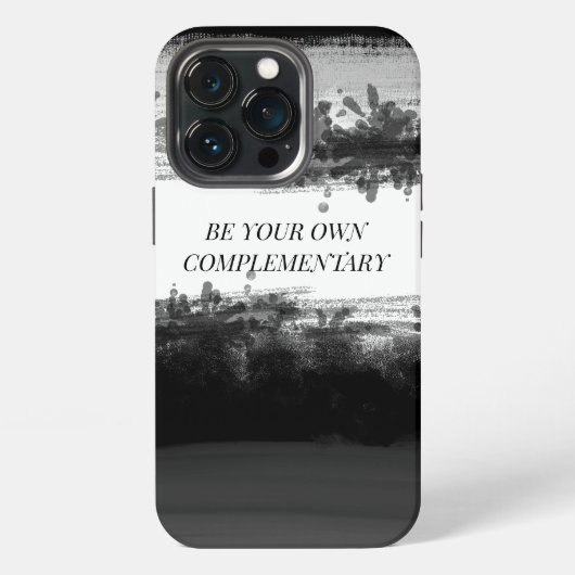 ETUI iPhone 13 PRO "SOYEZ VOTRE PROPRE COMPLÉMENT" (Dos)
