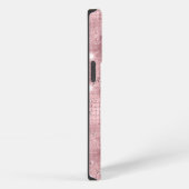 Etui iPhone 13 Pro Sparkle Luxe Rose (Côté droit)