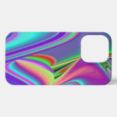 Etui iPhone 13 Pro Spirit of Summer Breeze, Rainbowart Abstrait 3D (Verso Horizontal)