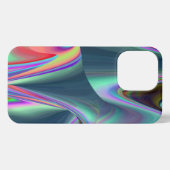 Etui iPhone 13 Pro Spirit of Summer Breeze, Rainbowart Abstrait 3D (Verso Horizontal)