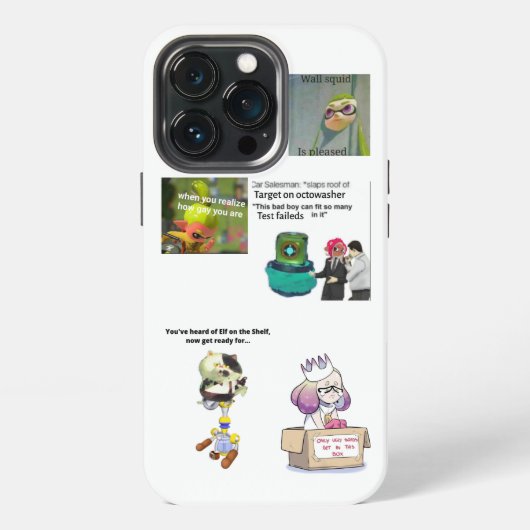 Etui iPhone 13 Pro splatoon meme phonecase (Dos)
