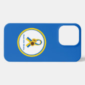 Etui iPhone 13 Pro Stand With Ukraine Support Ribbon (Verso Horizontal)