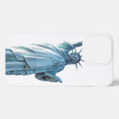 Etui iPhone 13 Pro Statue de la liberté (Verso Horizontal)