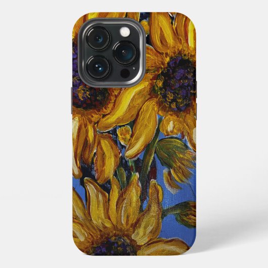 Etui iPhone 13 Pro Sunflower iPhone / coque ipad (Dos)